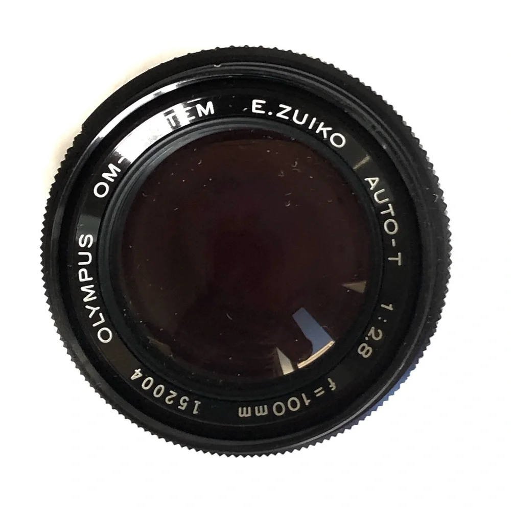 Olympus OM-SYSTEM E.Zuiko Auto-T 100mm f/2.8 Telephoto Camera Lens SN 152004